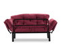Atelier Del Sofa Nitta Sofá-Cama de 2 Plazas Burdeos